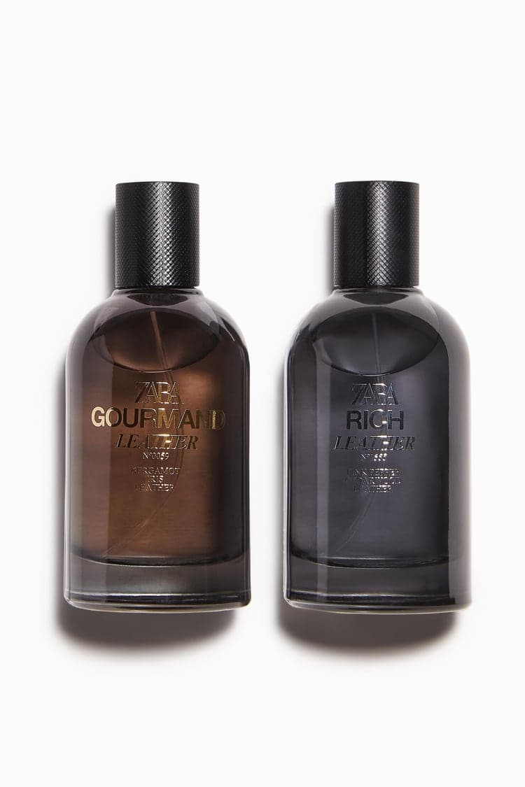 Eau de Parfum ZARA Homme GOURMAND LEATHER et RICH LEATHER EDP, 100ml