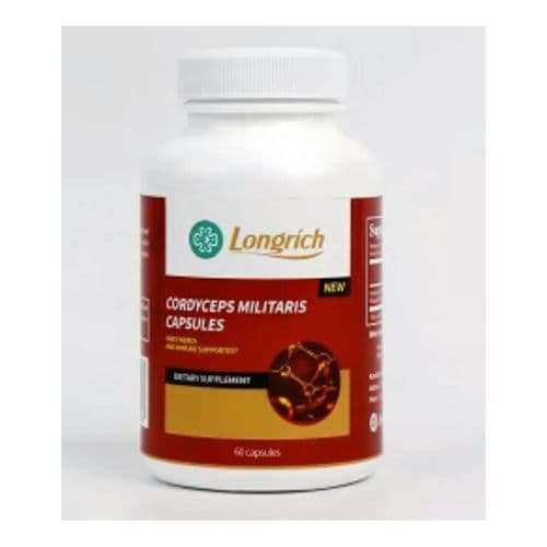 Gélules Longrich Cordyceps Militaris 60 Gélules
