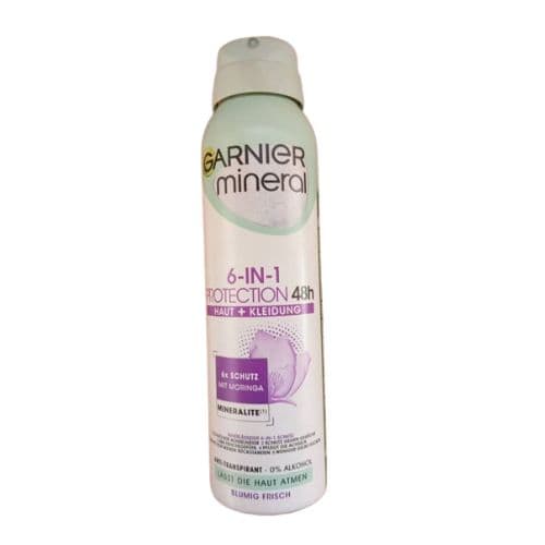 Déodorant GARNIER MINERAL 6 en 1 Protection 48h, 150ml