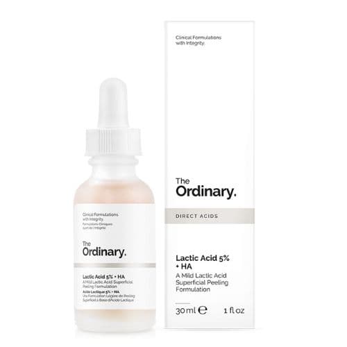 Sérum exfoliant doux à l'acide lactique 5% + HA THE ORDINARY 30ml