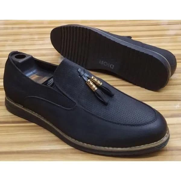 Chaussure Mocassin en Simili Cuir Lisse Noir, Timberland
