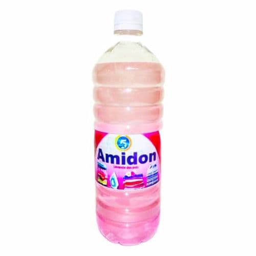 Gel assouplissant naturel pour linge Amidon Lavande des Prés 100% Parfumé 1L