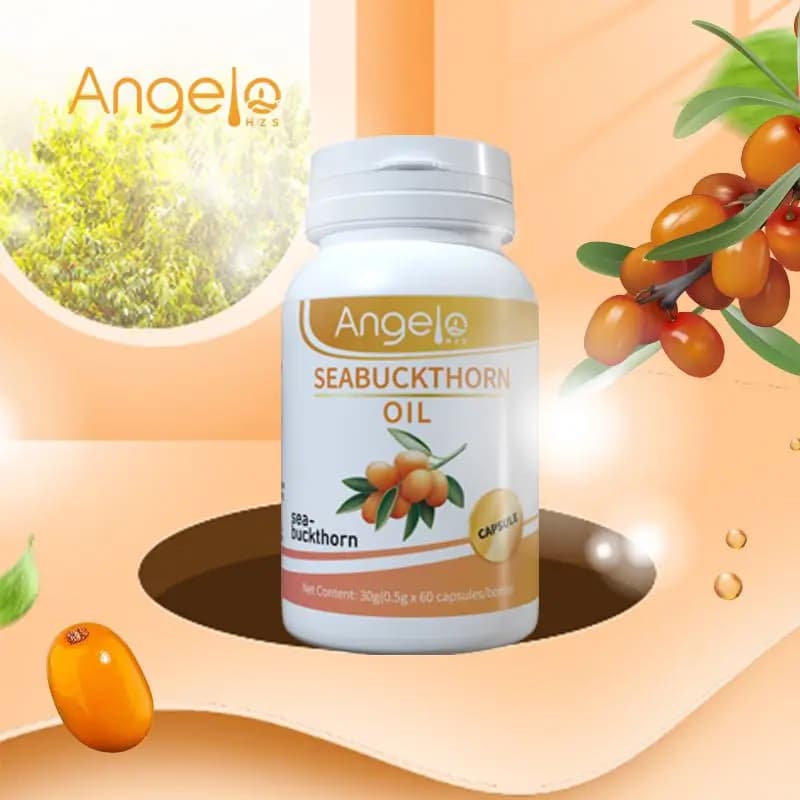 Huile d’Argousier ANGELO HZS, 60 Capsules 30g