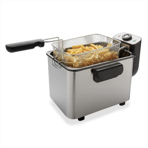 Friteuse BRABANTIA BBEK1130 Acier Inoxydable 2200W 4L Garantie 1 mois
